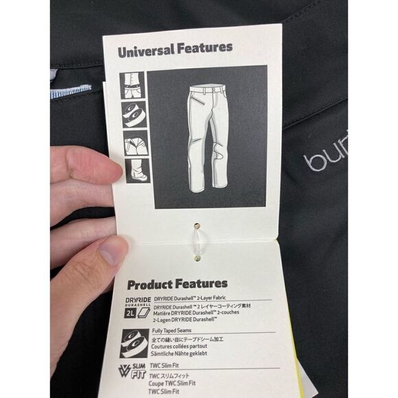 Burton black skinny mini snow pants - Picture 7 of 10